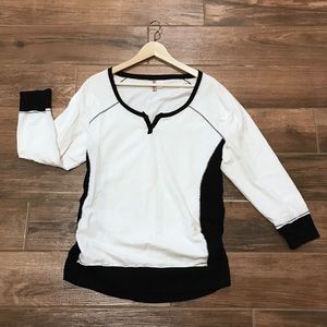 Oh! Mamma Long Sleeve Maternity Top